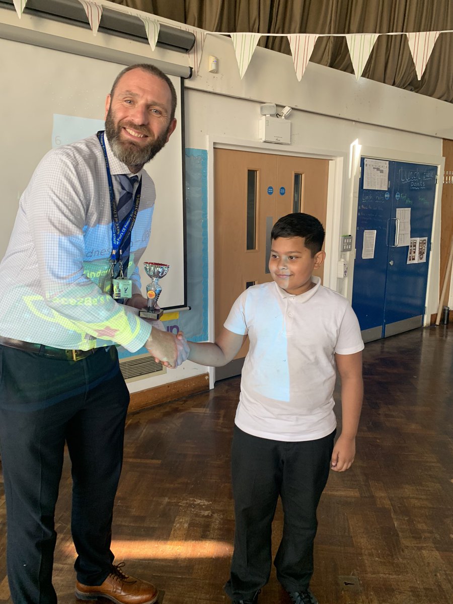 Lovely to all be together for our first ‘celebrations assembly’ of the new academic year. We introduced the ‘staircase spy’ and it was great to listen to children’s significant achievements. It was also our first kindness cup winner from our Y5 class.