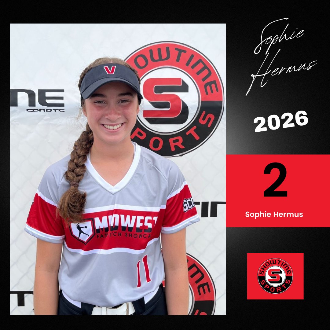 Showtime Sports (@showtimesports1) on Twitter photo Sophie Hermus from Kimberly HS, WI is the #2 player in the Class of 2026.
Sophie brings speed, arm strength and ability to drive the ball to the field as a SS, OF.
Congratulations <a href="/HermusSophie/">Sophie Hermus 2026</a>
app.virtualcombine.com/profile/e0f50d… Sophie Hermus from Kimberly HS, WI is the #2 player in the Class of 2026.
Sophie brings speed, arm strength and ability to drive the ball to the field as a SS, OF.
Congratulations <a href="/HermusSophie/">Sophie Hermus 2026</a>
app.virtualcombine.com/profile/e0f50d…