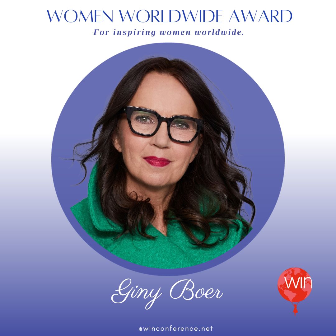 We honor Giny Boer, CEO of C&A, with the Global Inspiring Women Worldwide Award. Giny is a true catalyst for breakthrough innovations, a passionate leader who models unbending courage in bringing her projects to life. #ginyboer #WeDoTheFashion #inspiringwomenworldwide #win2023