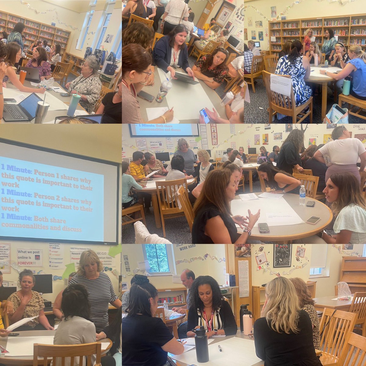Jessica Hassell (@jhassellz) on Twitter photo Yesterday, our elementary & middle school special educators & related service providers gathered in PLCās to plan for the year ahead! We celebrated success, refined our focus, & planned supports & PD for success. A great kickoff! #challengesuccess
<a href="/KevinJ_McNamara/">Kevin J. McNamara</a> <a href="/LFilippelli1/">LFilippelli</a> Yesterday, our elementary & middle school special educators & related service providers gathered in PLCās to plan for the year ahead! We celebrated success, refined our focus, & planned supports & PD for success. A great kickoff! #challengesuccess
<a href="/KevinJ_McNamara/">Kevin J. McNamara</a> <a href="/LFilippelli1/">LFilippelli</a>