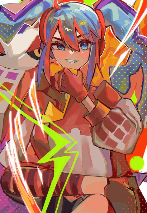 ほのお #ポケミク  #初音ミク 