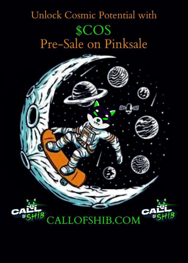 icomars's tweet photo. 🌐 Ready to make your money work harder? 

$COS pre-sale on Pinksale, live and thriving. Elevate your investments! 

Twitter‌ : @CallOfShib

#CallOfShib #pinksale

#presale #whitelist #Gamefi
#giveaway #Web3Game #icomas @icomars https://t.co/J3UIQbm0jw