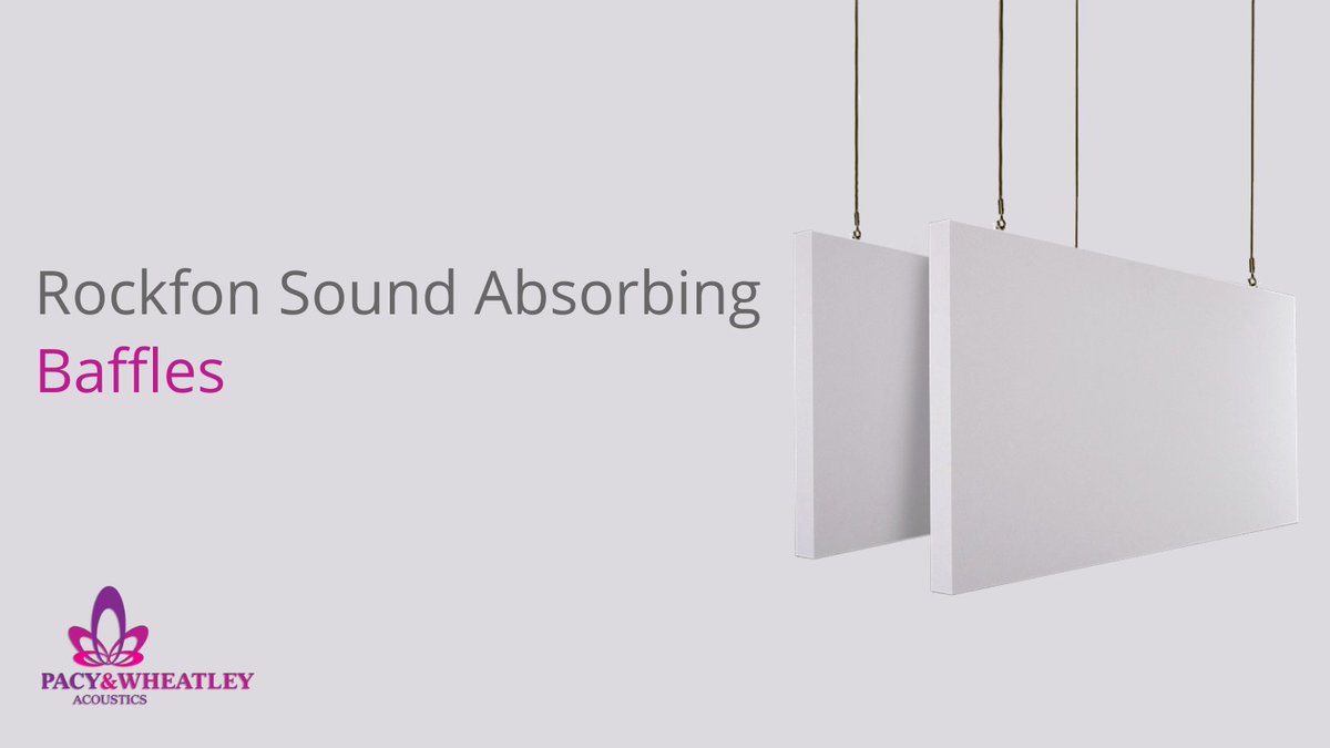 AcousticPlaster's tweet photo. At Pacy &amp; Wheatley Acoustics we that specialise in providing sound solutions to a wide range of projects, including Rockfon sound-absorbing baffles. These baffles are designed to reduce noise levels in large and open spaces, such as offices, schools, and public buildings.

Di ... https://t.co/ttY8wfUi9c