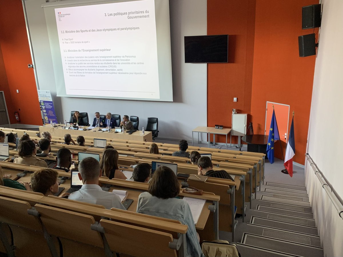 Richard Laganier (@rlaganier) on Twitter photo Présentation de <a href="/RA_GrandEst/">Région académique Grand Est</a> et des priorités pour notre École aux élèves de la promotion "Louise Michel" de <a href="/IRAdeMetz/">IRA de Metz</a>. Un aperçu de la diversité des missions et de l'univers professionnel des futurs attachés qui voudront exercer dans l'administration scolaire et universitaire Présentation de <a href="/RA_GrandEst/">Région académique Grand Est</a> et des priorités pour notre École aux élèves de la promotion "Louise Michel" de <a href="/IRAdeMetz/">IRA de Metz</a>. Un aperçu de la diversité des missions et de l'univers professionnel des futurs attachés qui voudront exercer dans l'administration scolaire et universitaire