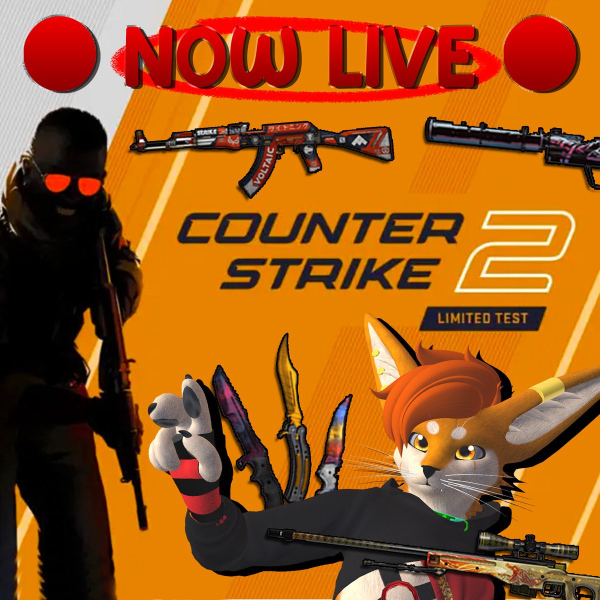 QuickFlow6's tweet photo. 🍁Objective - Obtain the sickest of skins

📷https://t.co/bXFJB0yhBP

🍁Time to get some new shiny skins and climb the rank ladder with out epic gaymer skills!

#CSGO #CS2 #tradeups #furry #furrycommunity https://t.co/yEbpaS20VC