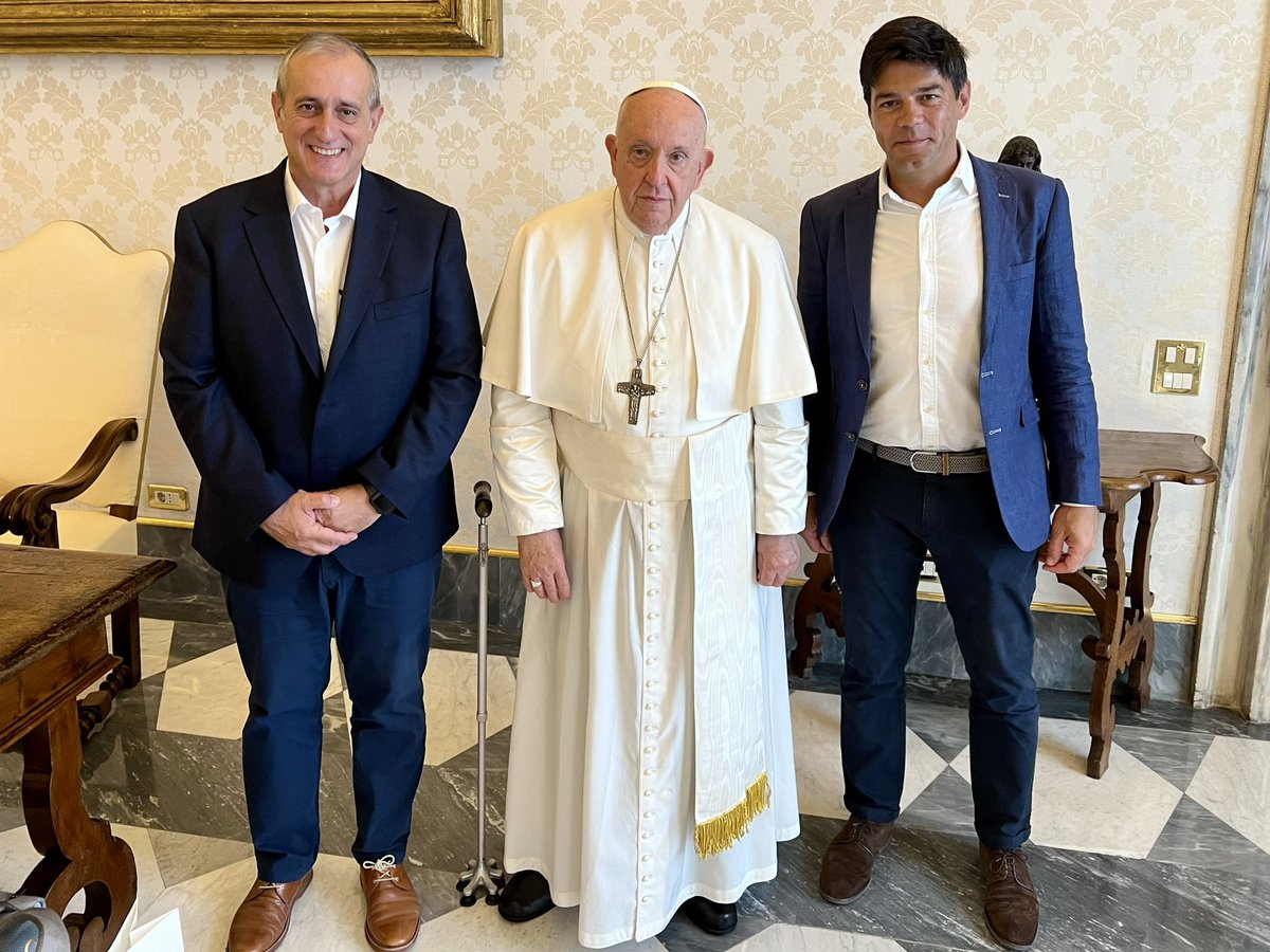 USO se reúne con el papa Francisco, quien anima al sindicato “a seguir siendo una organización libre y sin presiones”