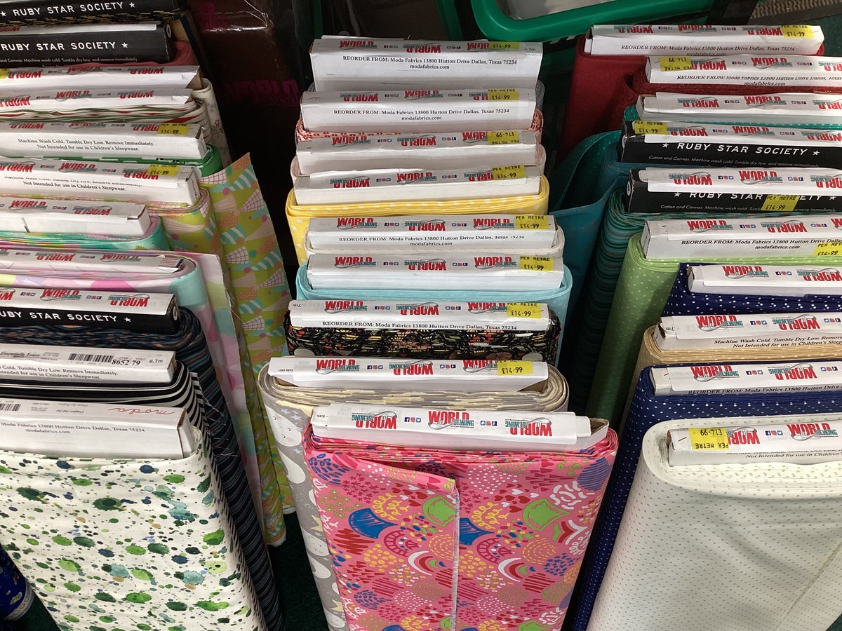 Tunbridge Wells branch here - Look what we've found in the Moda boxes !!!
#moda #modafashion #modafabric #modafabrics #modafabricsewing #modafabrics📷📷📷 #fabricblenders #cottonblenders #newfabric #newfabricalert #basicfabric #fabricshop #quilters #lovequilting #lovesewing