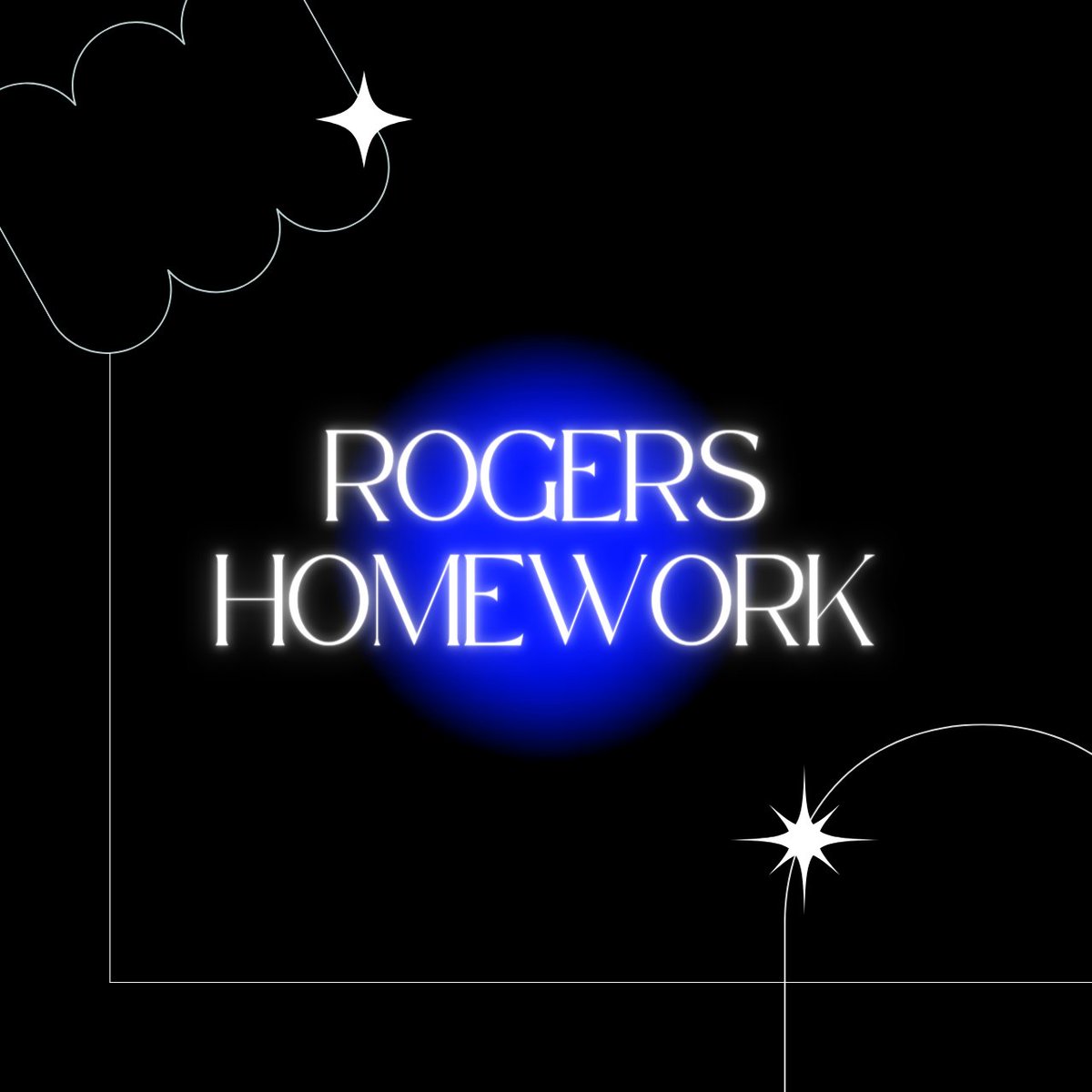 rogers homework 🦸🏼♂️ ( open! ) tweet media