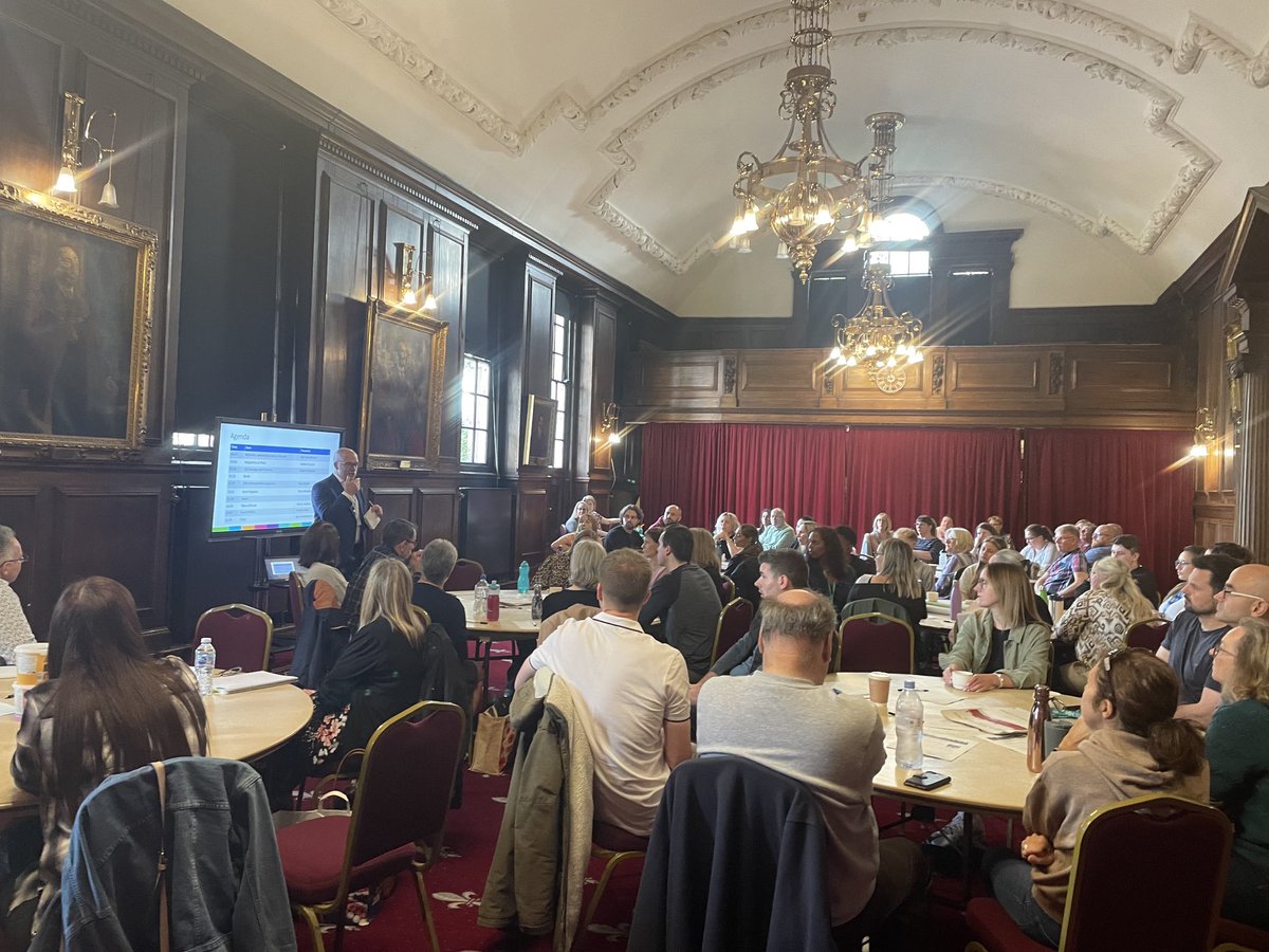 CFO and Deputy CEO Chris Adcock kicking things off at our latest Finance, PMO, and Procurement away day.  A packed agenda for the day with guest speakers from <a href="/LSCICB/">Lancashire and South Cumbria ICB</a> and #LancashirePlace <a href="/UHMBProcurement/">UHMBT_Procurement</a> @BHCP_PMO