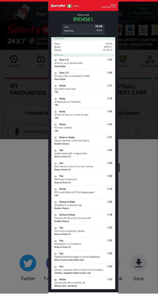 89D4561 ⏩️ 78ODDS

SPORTYBET 

😘😘😘

FOR EDITS &amp; MORE JOIN ⏬️⏬️⏬️⏬️⏬️⏬️

t.me/BoomQueenSzn