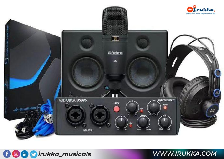 irukka_musicals's tweet photo. "Experience the world of interfaces, monitors, and more with our #AudioBox #USB96 #Studio Ultimate Bundle – your complete solution for tracking your next release.
Check it out and save now at https://t.co/YCHZVUDuTL
Send a quick DM today!
#irukka #dontsettleforless #sound https://t.co/7LamIIjzXo