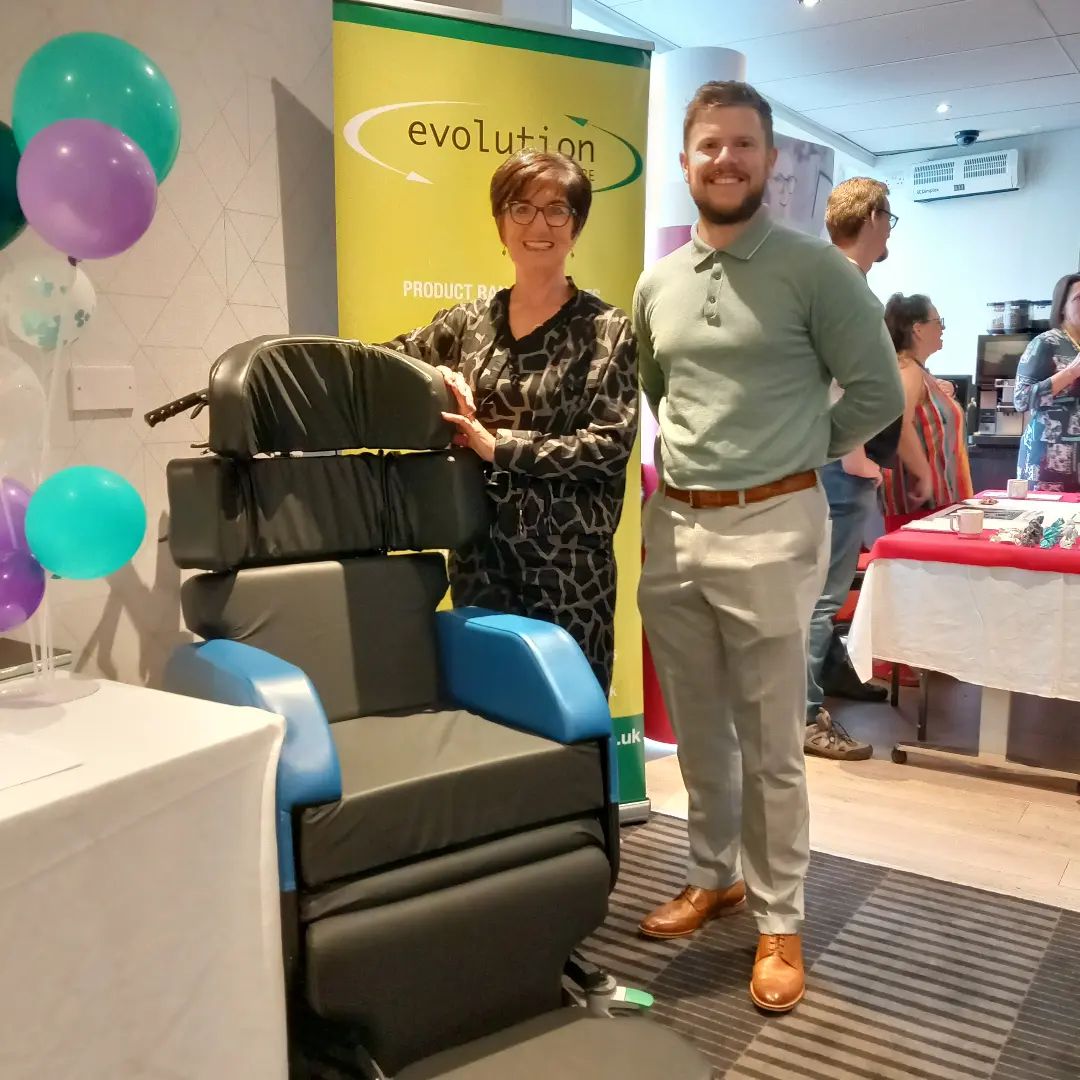 <a href="/tierne13/">Martina Tierney</a> is so honoured to have been invited to present to the <a href="/rcot_ssip/">RCOT Independent Practice</a> group in Edinburgh today about "Determination, Courage and Communication." 

She &amp; Lewis of distributor Evolution Healthcare are enjoying meeting the independent OT's - come say hi!
#rcotssipconference23