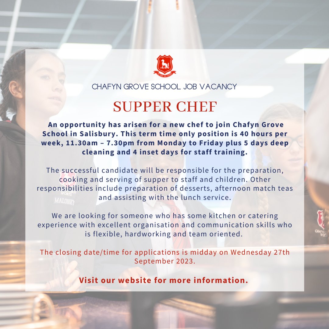 Chafyn Grove School tweet media