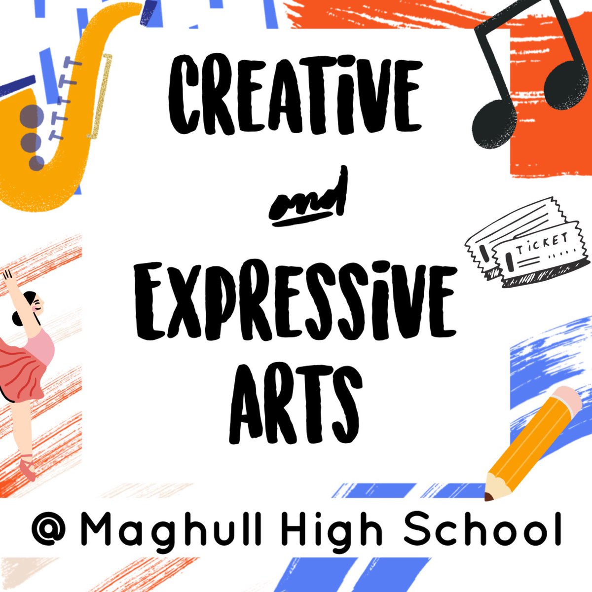 You may or may not know we have formed a new faculty! The Creative and Expressive Arts team represent Art, Dance, Drama &amp; Music! We can’t wait to support you through your creative journeys here at <a href="/MaghullHighsch/">Maghull High School</a>