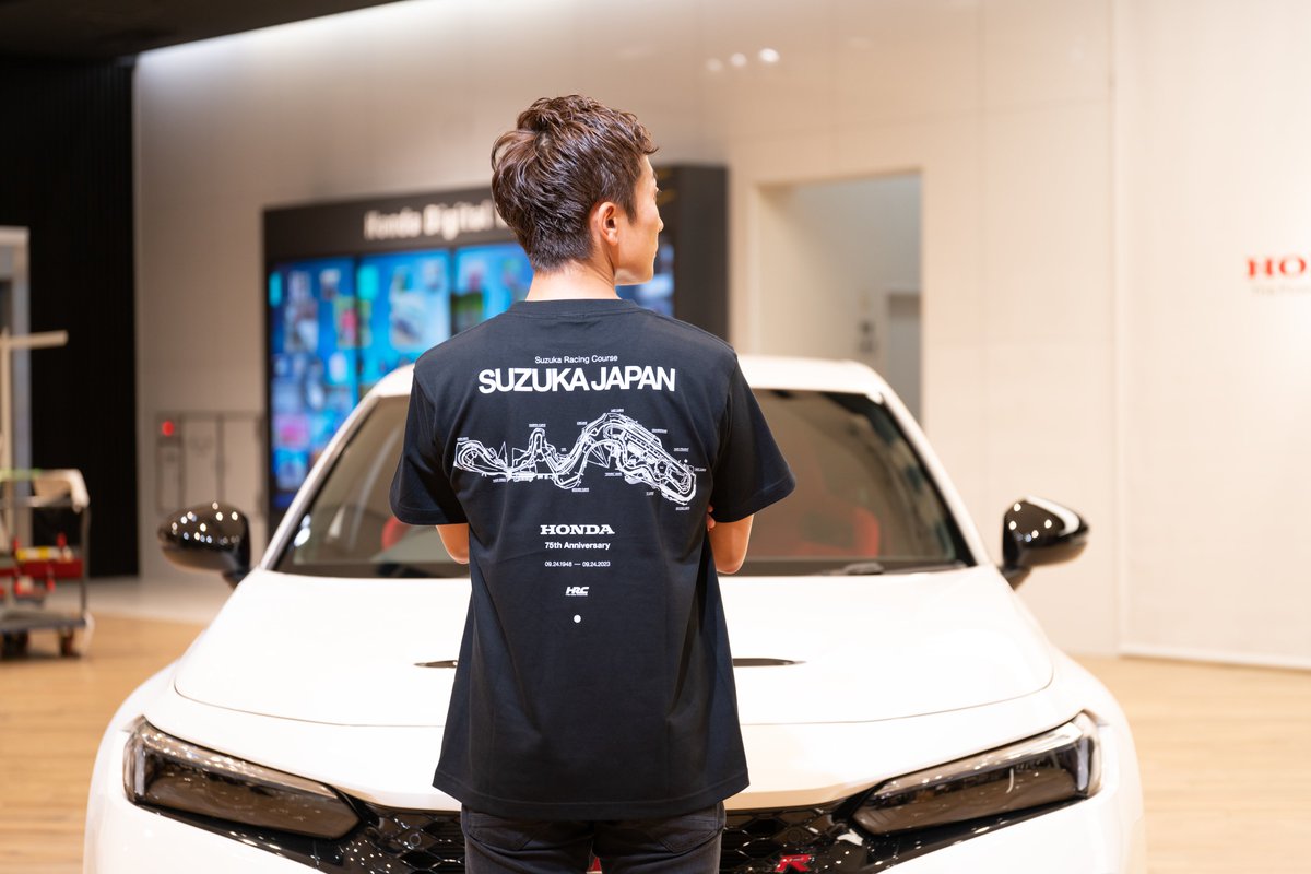 HRCアパレル：鈴鹿×Honda75周年記念】 日本初の国際サーキット“鈴鹿 
