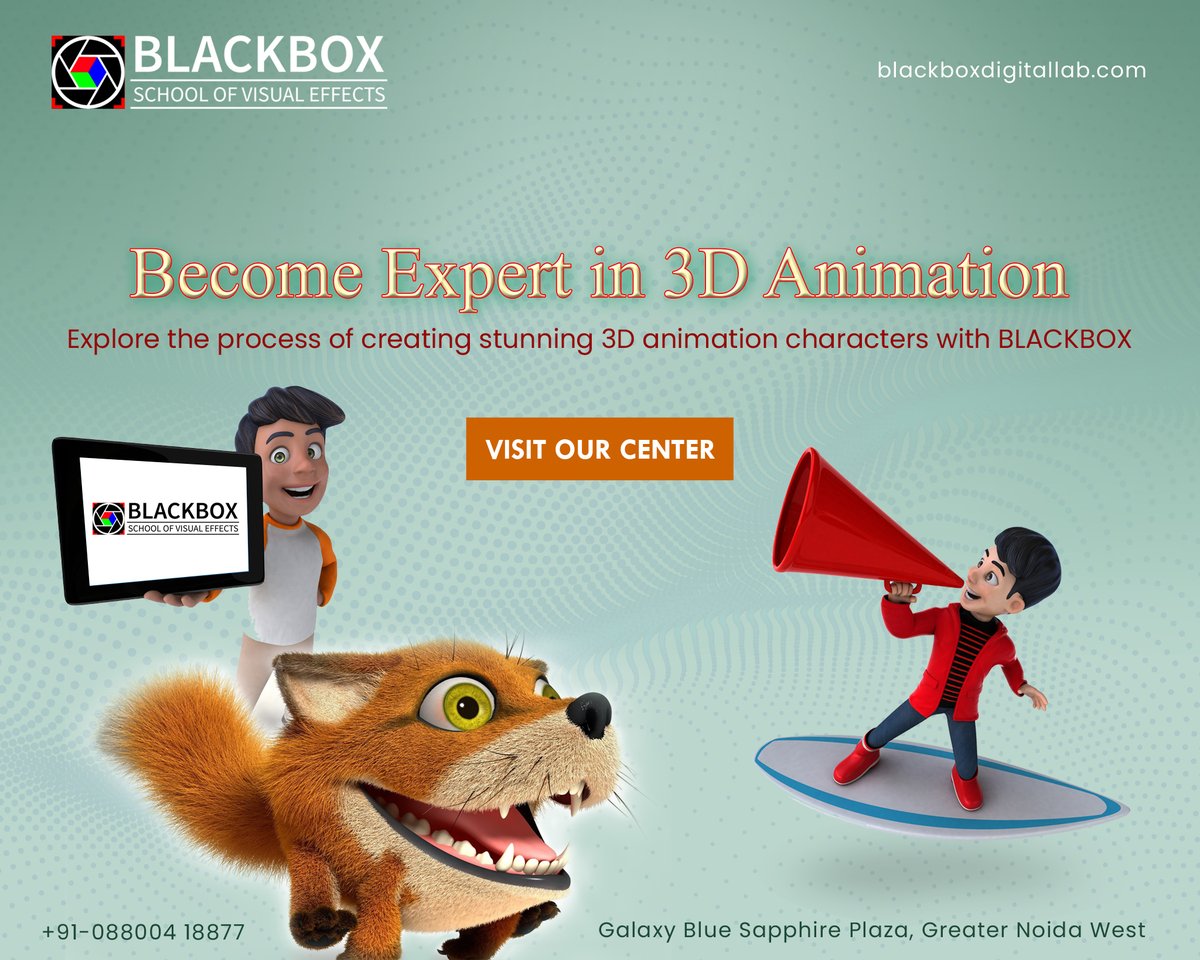 BlackBox_VFX's tweet photo. Looking for 3D Anmiation course in Noida? 

Our expert instructors cover everything you need to know - Houdini &amp; FX, Effects &amp; Simulation, Roto &amp; Paint, Photography, and more!

Don't miss out on our LIMITED TIME OFFER - Enjoy a flat 20% OFF on ALL courses! #3Danimation https://t.co/ZAKO2QLT8g