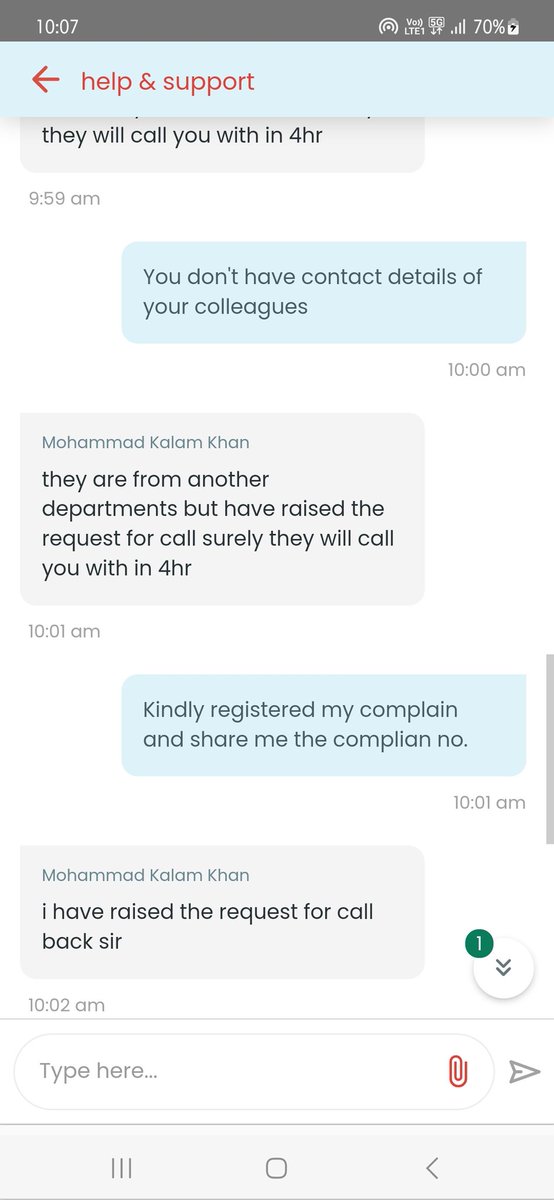 officialprem12's tweet image. I have paid 11k to toothsi in January 2023 I have have initiated the same for refund in  first week Sept 2023. But they told me that 24 hr. To 48 hr. Get a call back from toothsi team but till now didn't got any call.
#SmileO #Toothsi #ViratKohli  #consumervoice #Consumer