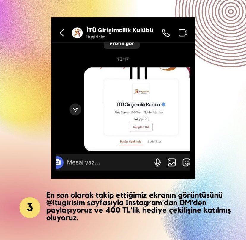 İTÜ Girişimcilik Kulübü tweet media
