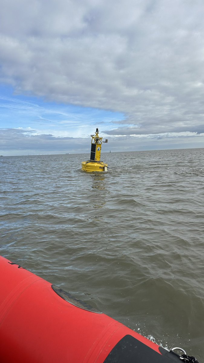 Maintenance on the test environmental measurement buoy as part of the project Mate (MAritime Traffic Emissions: A monitoring network)
<a href="/ZfMarS_ICBM/">ZfMarS</a> 
<a href="/ICBM_uol/">ICBM_uol | @icbm-uol.bsky.social</a> 
@UniOldenburg 
<a href="/DFKI/">DFKI</a> 
@BMWK 
@PT_ETN