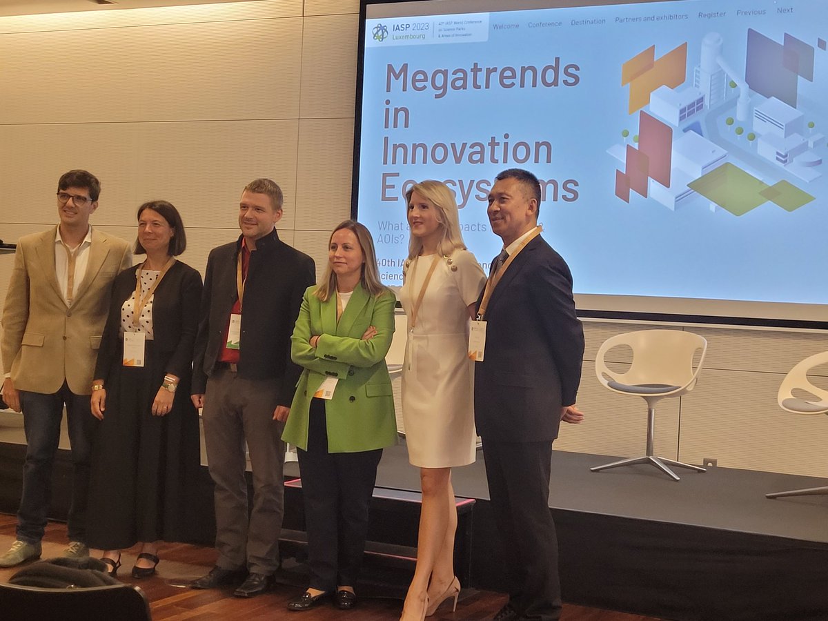 Exciting session coming up at #iaspluxembourg 'the long road from the lab to market' with, among others, 2 @EUBIC #members @META_Group and #GdanskSTP