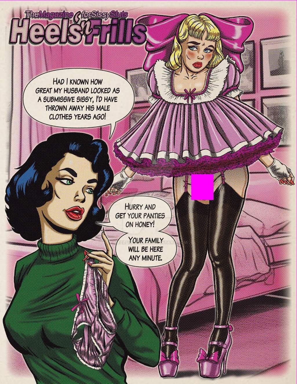 Sissy Olivia on X: Heels And Frills t.coGpyXptKU0a  X