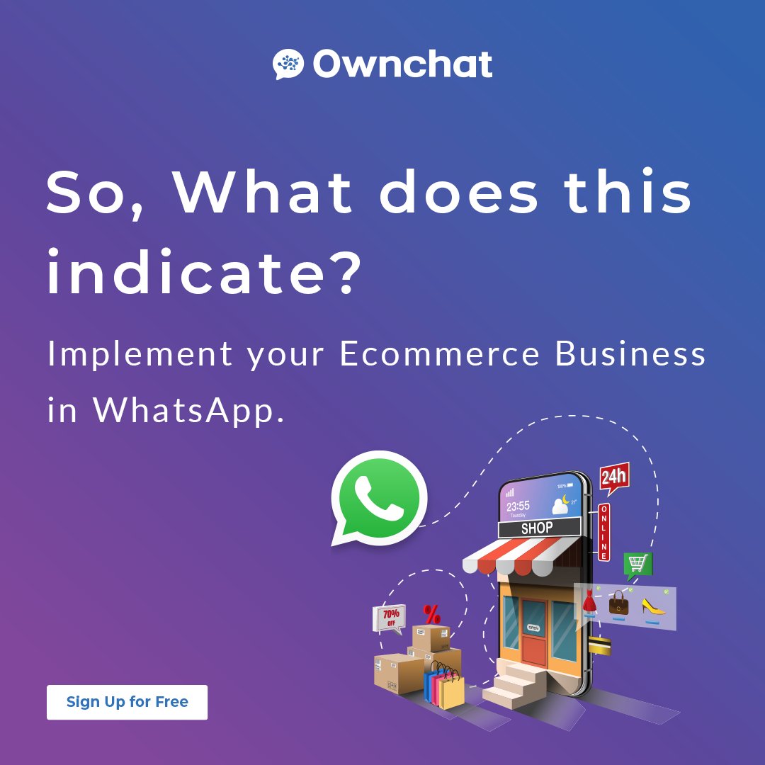 Ownchatofficial's tweet photo. Mark your brand as Remarkable 1 by Providing user-friendly & Personalized Customer Support through WhatsApp.
It's Genuine Time to Shift your Selling Platform.
Visit: https://t.co/iFDMIkDaGJ
#whatsappapi #ecommerceonwhatsapp #whatsappcommerce #ownchat #sellonwhatsapp #whatsapp https://t.co/N6DKsXSIVE
