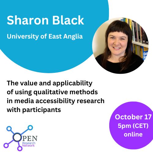 Save the date! Our second guest lecture will take place on October 17. This time we have the pleasure to host @sharonblacktrad who will talk to us about qualitative methods in MA research 🥳