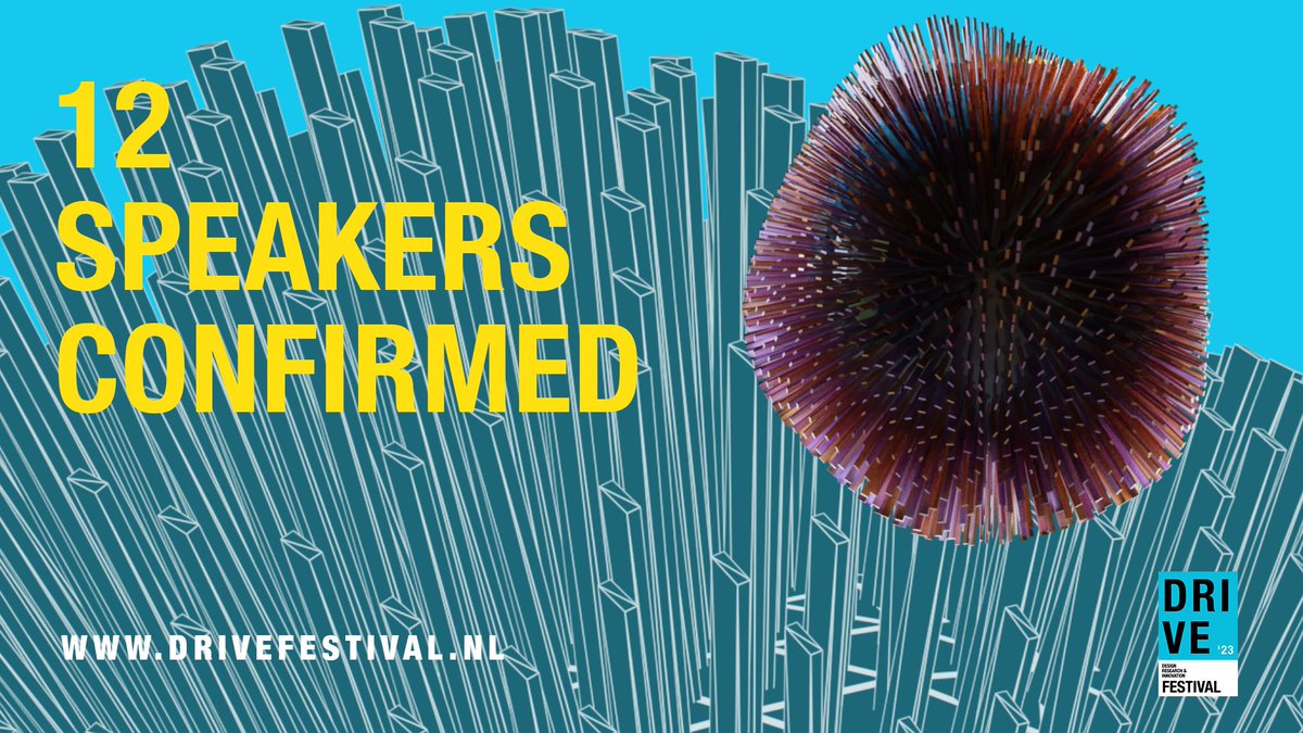 3 more speakers confirmed.🙌Talks about citizen involvement in urban planning, circular initiatives related to food, biobased materials and textiles and neighborhood robots. See you in October? #ddw🎙 
Discover all: clicknl.nl/en/news/new-sp…