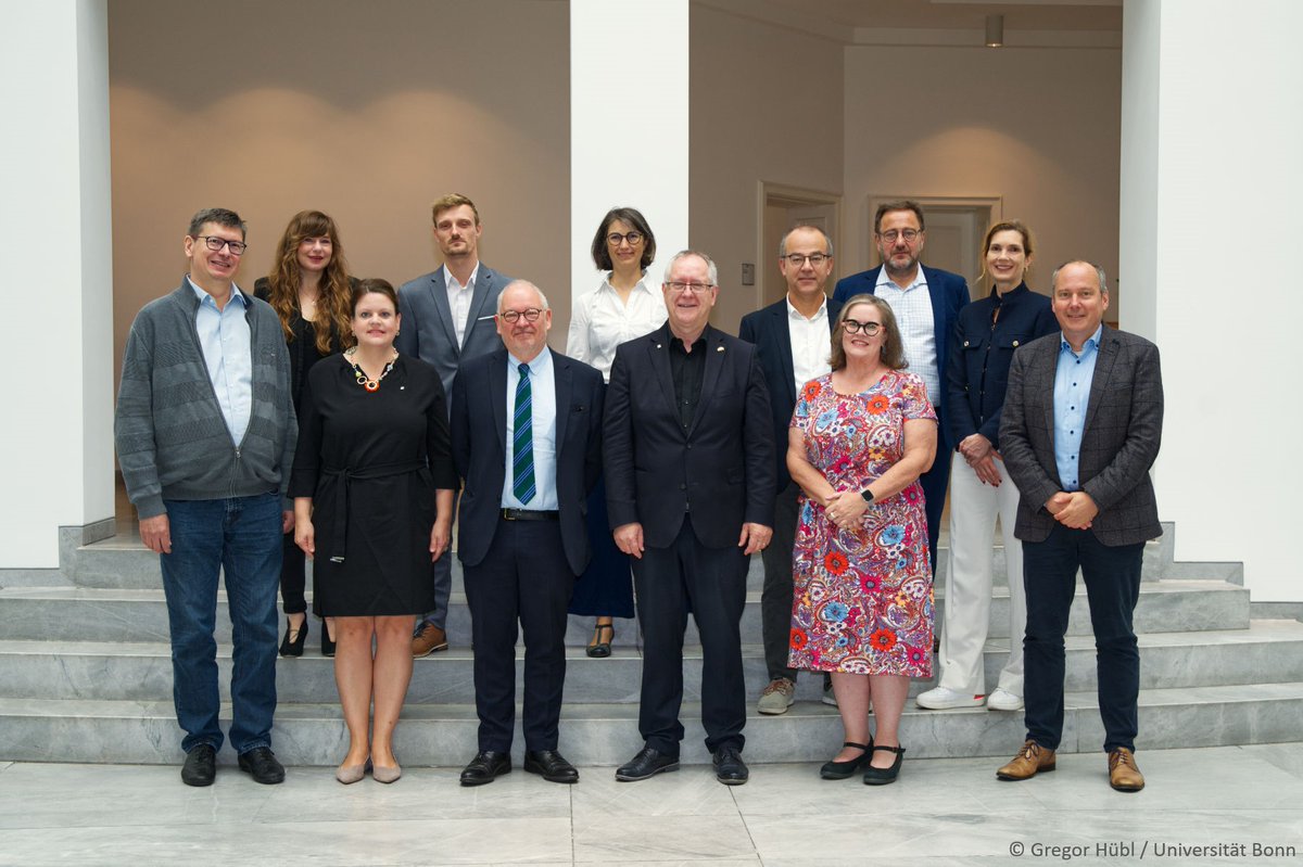 We welcome the delegation from @univ_lille, one of our international partners in the @NeurotechEU European University Alliance, in Bonn. Potential further synergies and future projects will also be topics of discussion.