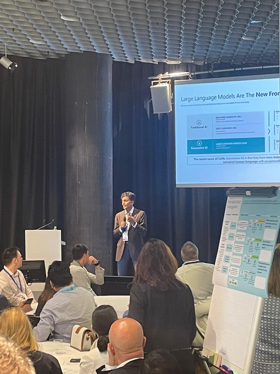 IntHealthAI's tweet image. "How can we leverage what we have with large language models and transform the new frontier of gen AI" @Deloitte

 #intelligenthealthai #saveliveswithai