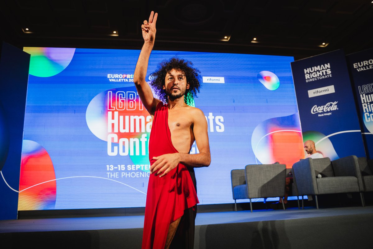 What an inspiring performance by the talented Chakib Zidi 👏

#EuroPride2023 #EqualityFromTheHeart #pride #gaymalta