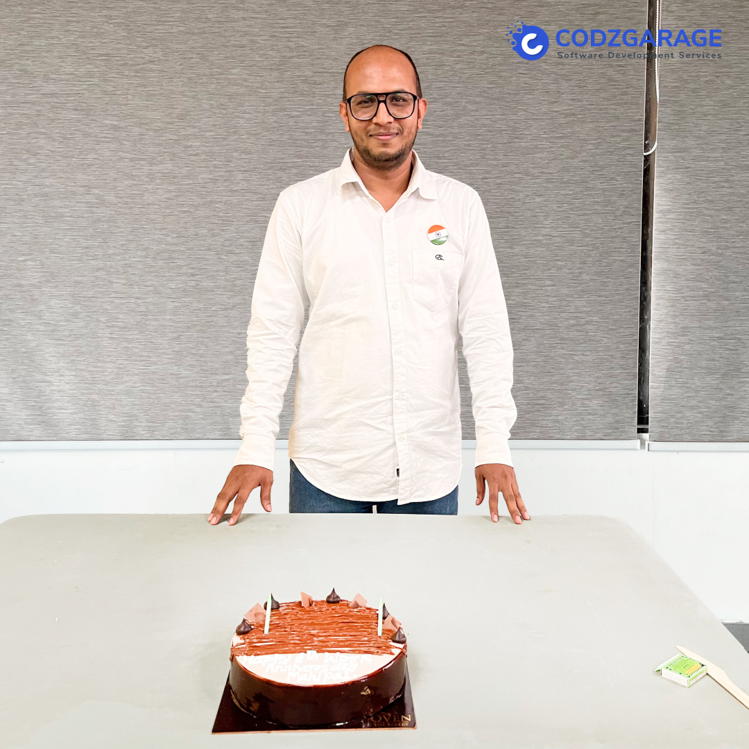 Codzgarage's tweet image. Six incredible years of dedication, growth, and excellence!
It was an overwhelming moment for us and we rejoice in such a memory.
We celebrate Mahipal and the incredible journey he's had with Codzgarage.
#celebrations #celebratingtogether #6thworkannivarsary #workanniversary