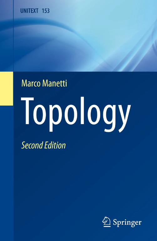 FranciFerrari07's tweet photo. #new #springer #book! Marco Manetti, Topology 2nd ed. https://t.co/iR4WDoJgCy #textbooks #UNITEXT @SpringerMath https://t.co/9eQ5saZIK0