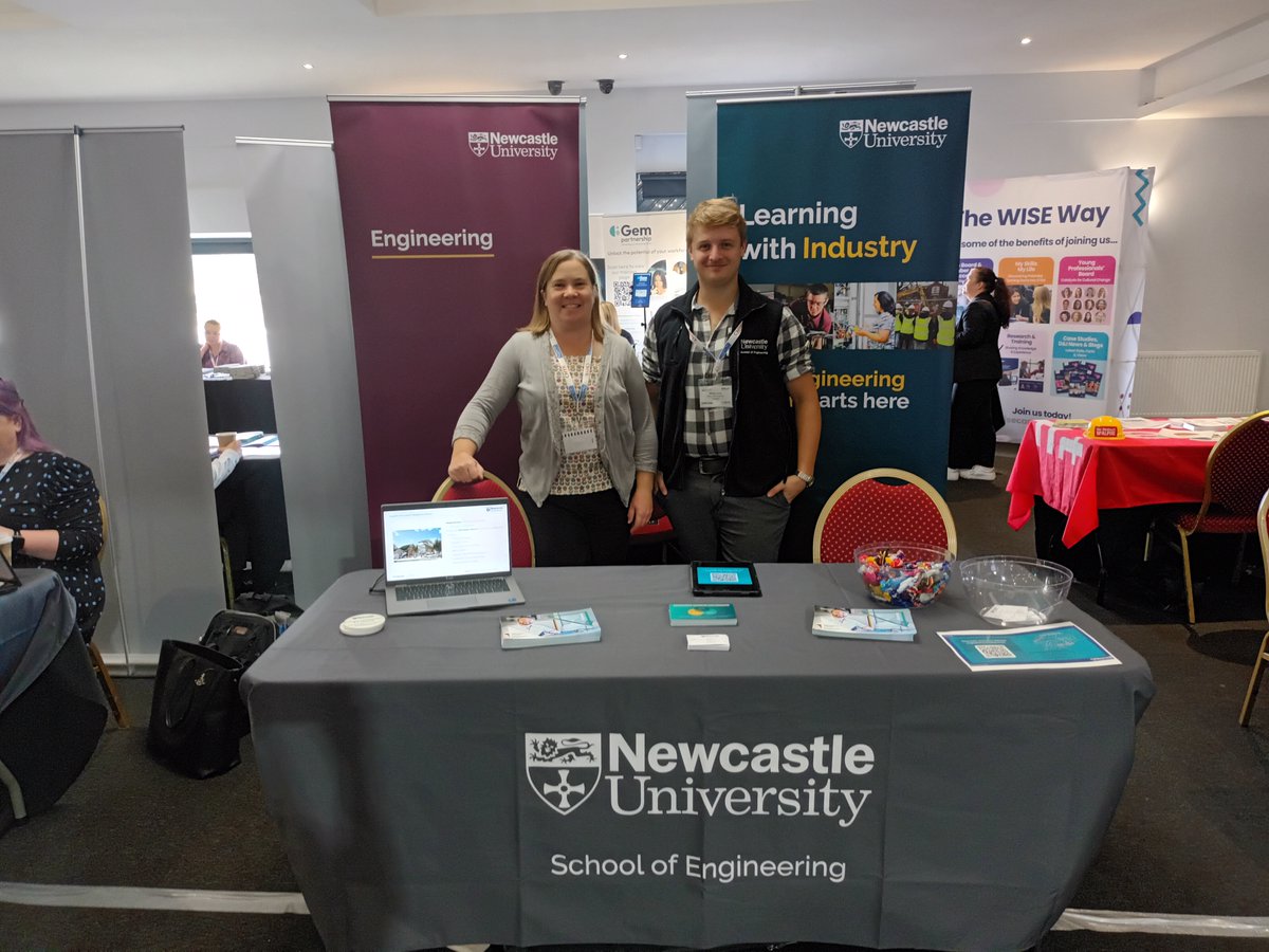 EngineeringNCL's tweet image. Our Business, Innovation and Skills teams are exhibiting at the @emconshow at Rainton Arena today, showcasing the wide range of services that we have to offer the  engineering and manufacturing industry.

ncl.ac.uk/engineering/wo…