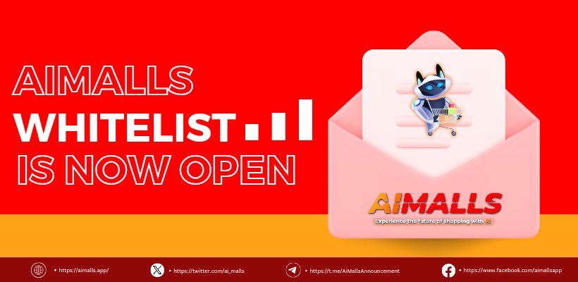 📣 BREAKING NEWS! 🚨

🚀 AiMalls Community! 🛍 The moment you've been waiting for is here – 'Whitelisting for Public Sale' is now LIVE, and it's your golden ticket to the future of ecommerce! 💥

🌐 <a href="/ai_malls/">AiMalls $AIT🛒🛍️ 🛫TOKEN2049🇸🇬</a> is the First tokenized E-Commerce, a SEC Registered in the Philippines,
