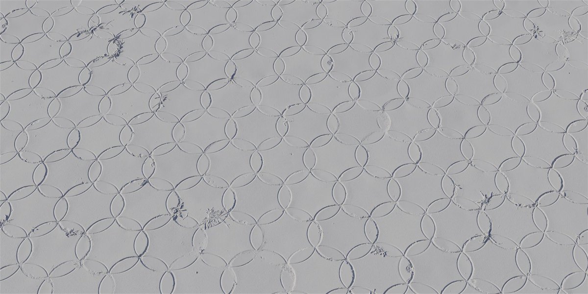 New 16K Texture: Worn Patterned Pavers Download: polyhaven.com/a/worn_pattern… #free #cc0 #pbr #b3d