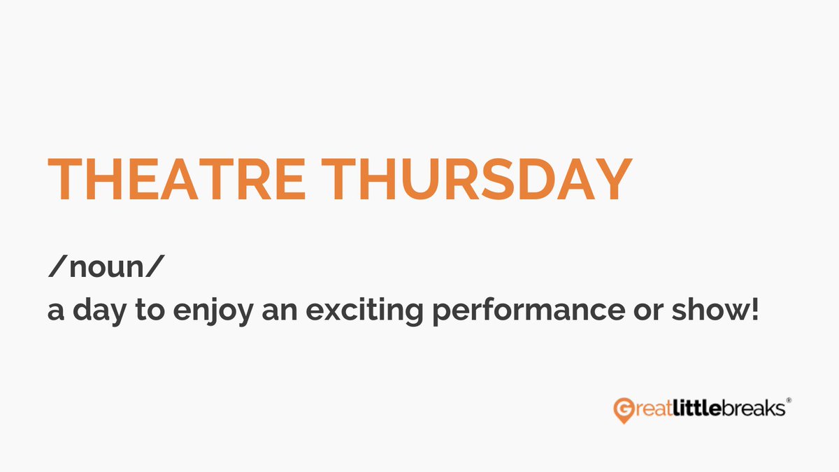 Hey! This is your cue to book your short theatre break 😉

Find your perfect package of a hotel and seats by the link: ow.ly/qclX50PLsfi