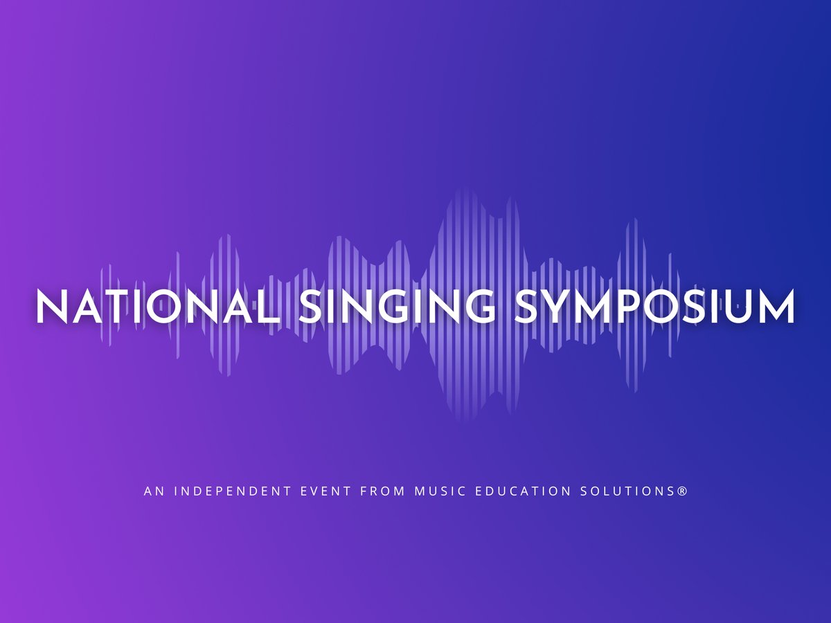 Join us in November at the National Singing Symposium for an introduction to the @Voices_Found @ISM_trust Primary Singing Toolkit, led by @CMacD82 ow.ly/R0MQ50PKA3P