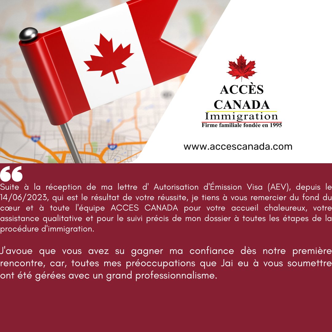 Acces_Canada's tweet photo. Témoignage #Accès Canada Sénégal
BUREAU DE DAKAR (SENEGAL)
4, avenue Léopold Sédar Senghor, Résidence Excellence, 2ème étage (Place de l'indépendance) Dakar, SÉNÉGAL
Téléphone : (221) 33 849 6446 https://t.co/MhAHPuVm05
