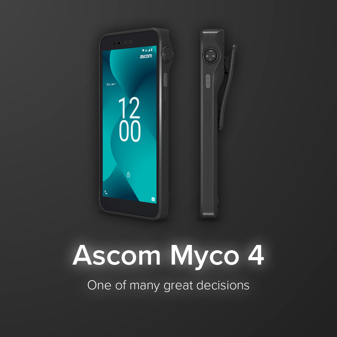 Ascom_UMS's tweet photo. È arrivato il nuovo Ascom #Myco4: lo smartphone per una migliore #comunicazione e #collaborazione negli ambienti di lavoro e di cura.

Scopri di più: https://t.co/vHW6nNVoxp

#healthcare  #hospital #safety #AlwaysByYourSide #smartphone #Enterprise https://t.co/gNBvQYz8i4