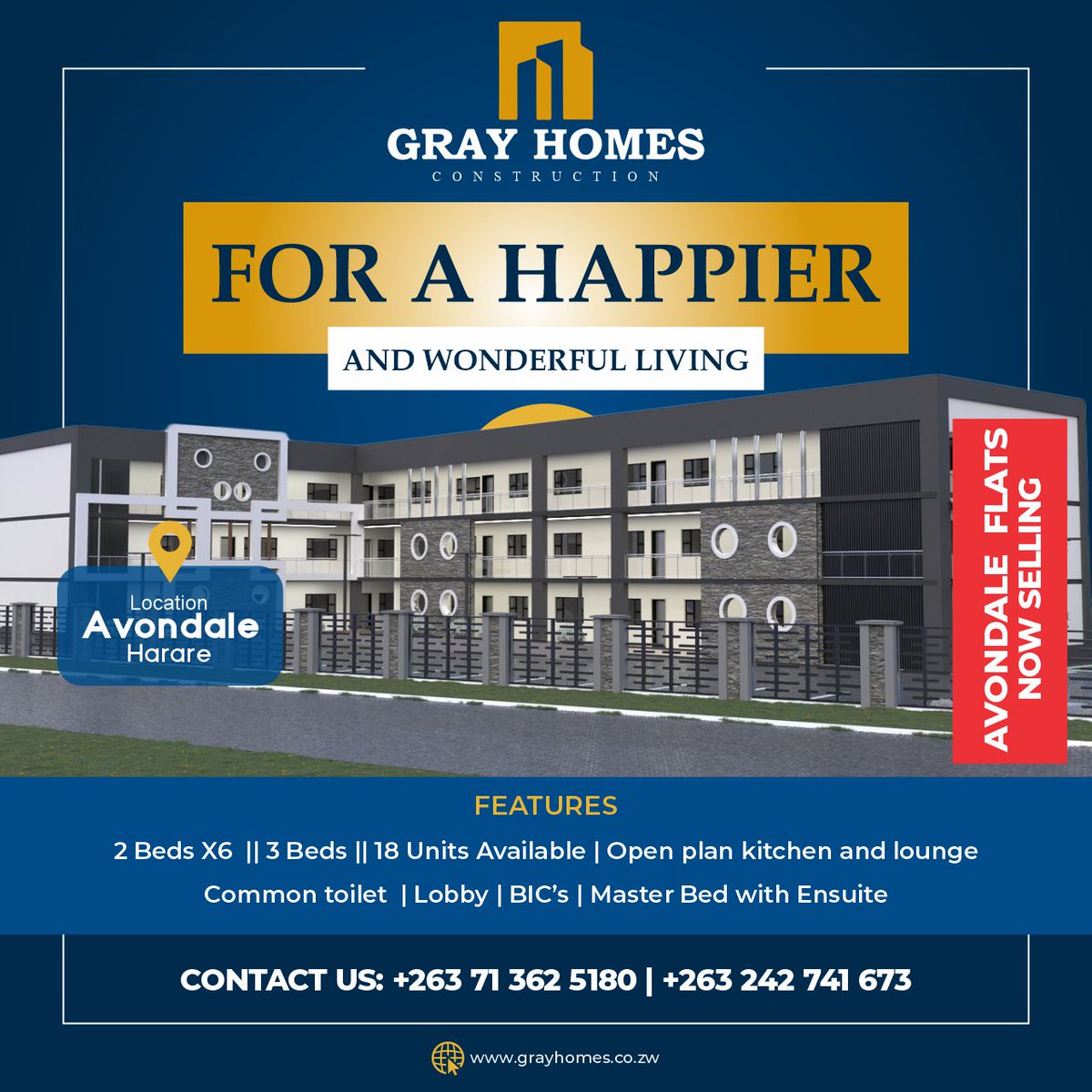 grayhomes2's tweet photo. . Don't miss the opportunity to own a modern and well-designed flat in this sought-after development.
#avondaleflats #grayhomes #modernconstruction https://t.co/8mV1SULZYr