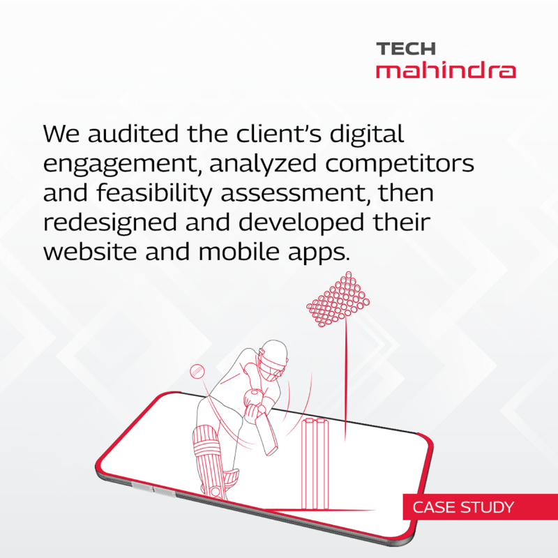 tech_mahindra's tweet photo. Explore how @Tech_Mahindra forged a direct connection between a leading #cricket board and fans by leveraging cutting-edge infrastructure and applications, delivering an experience that matches the board’s premium status.
More: https://t.co/drxVWopSiL
#NxtNow #DigitALLScape