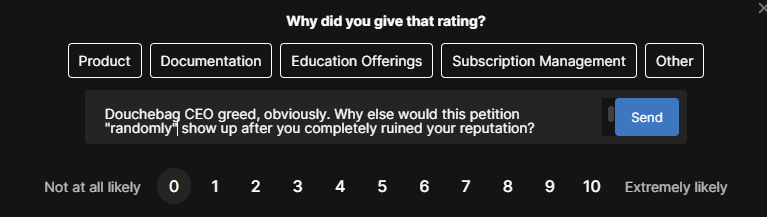 Unity Hub acting like the "this is fine dog" meme. #FuckUnity