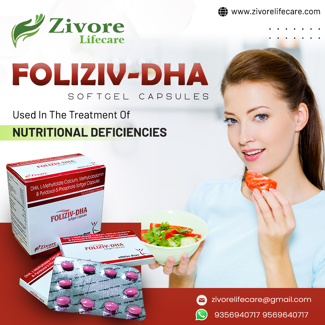 ZivoreLifecare's tweet image. FOLIZIV-DHA SOFTGEL CAPSULES
Used In The Treatment Of Nutritional Deficiences
For more Info:
Visit: zivorelifecare.com
Call us: 9569640717, 9356940717
Email at: zivorelifecare@gmail.com
#pcd #pcdfranchise #pharmafranchise #pcdcompany