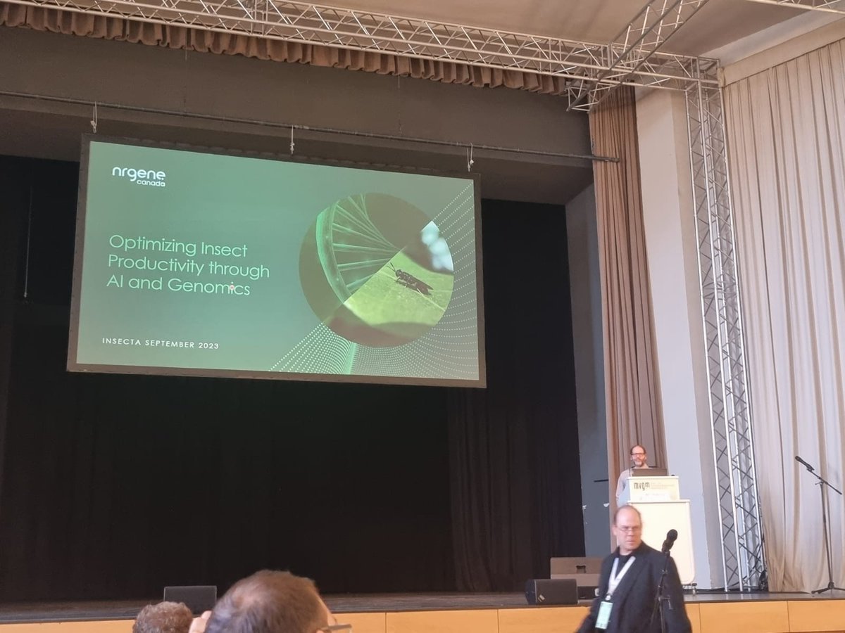 NRGene's tweet photo. Hope you haven't missed Dr. Ben Gradus's talk on #BSF varieties development through advanced genomics tools @INSECTA2023  
Have questions or wish to know how we can work together to advance the BSF industry? Find us at the conference or contact at https://t.co/OgooovUR2c
@NRGene https://t.co/Q1jMAZA2G3