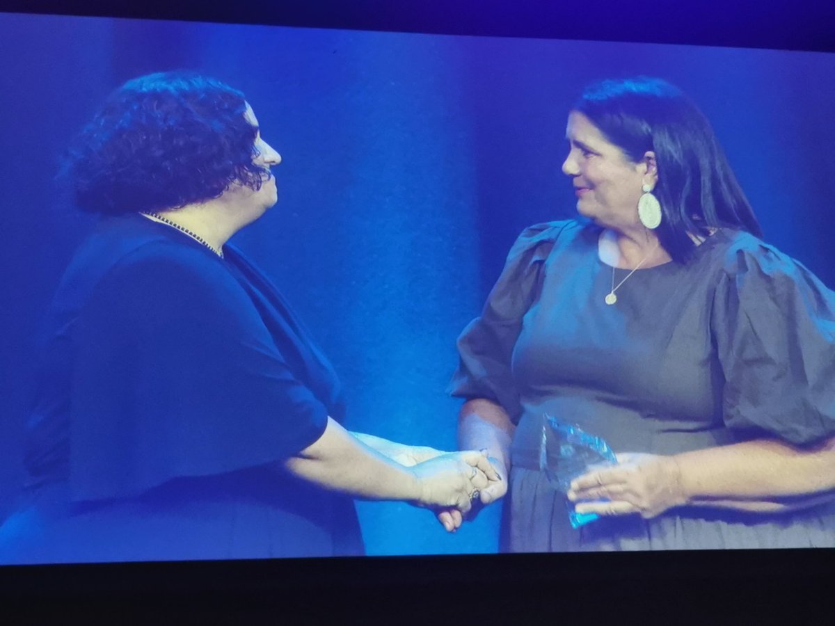 Congratulations to Julie Rose for winning the 2023 Outstanding Achievement in Aboriginal and Torres Strait Islander Palliative Care Award!! 🎊 #2023npcawards