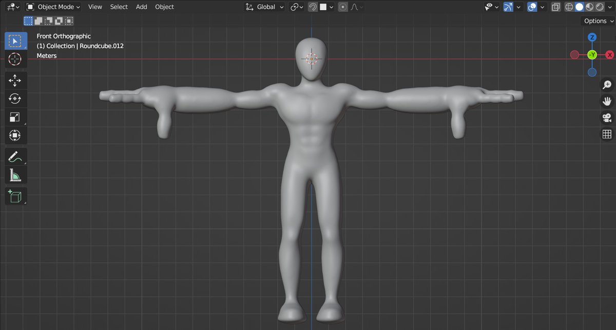 IggyBlends's tweet photo. Creating another fighter/brawler base mesh slime in Blender👊ツ https://t.co/YuaSfAuWfC