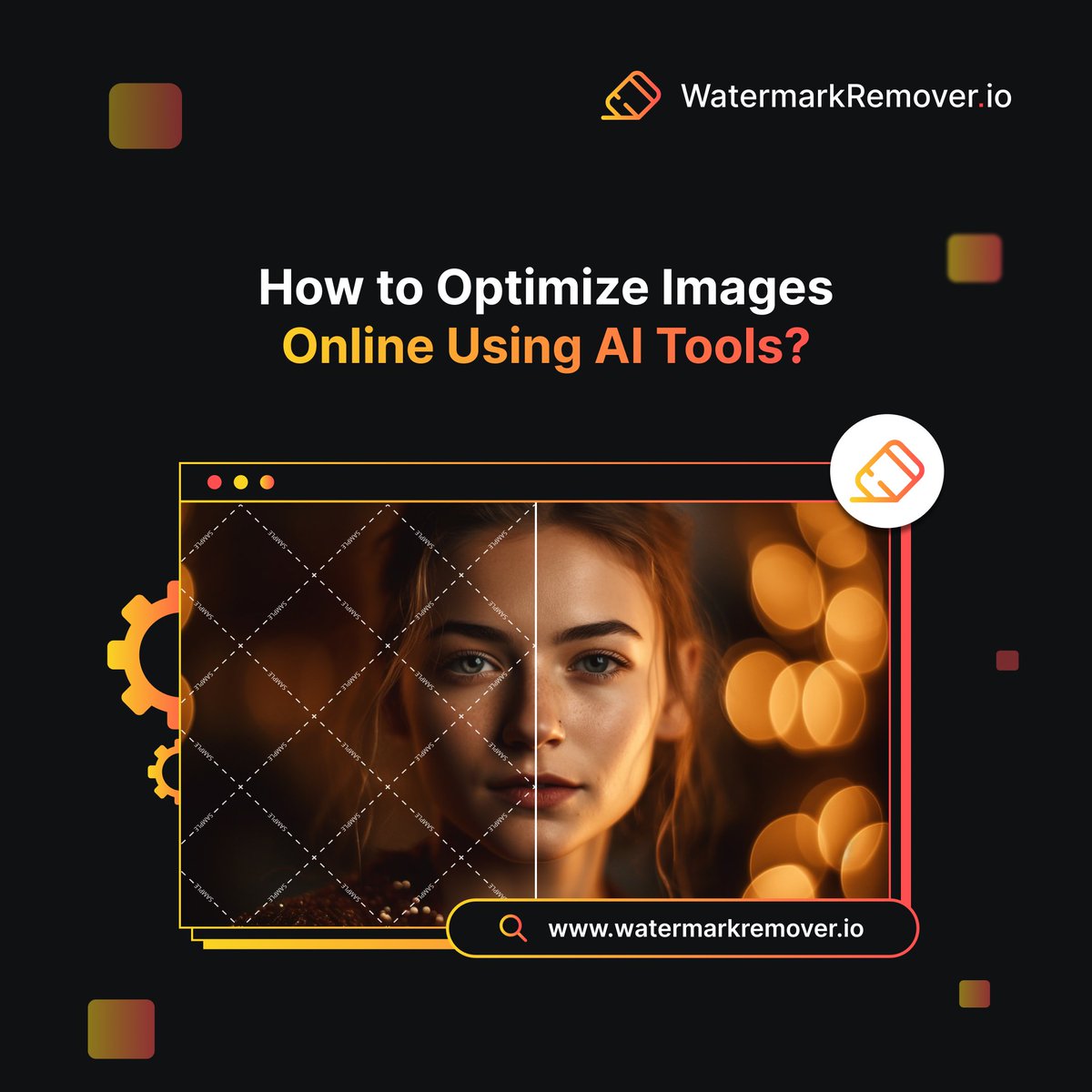 wmremover_io's tweet photo. (1/4)
Supercharge your visuals!
#watermarkremoval #automation #AI #technology #tech #aitools https://t.co/vnMkGG6xkA
