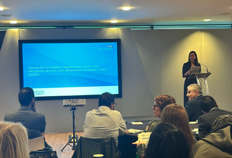 Catherine Cain, our cardiovascular network senior programme lead, introduces the first of the breakout sessions, discussing cholesterol, cardiac rehabilitation, community heart failure, person-centred care and out of hospital cardiac arrest #heartofthematter #gmcvd