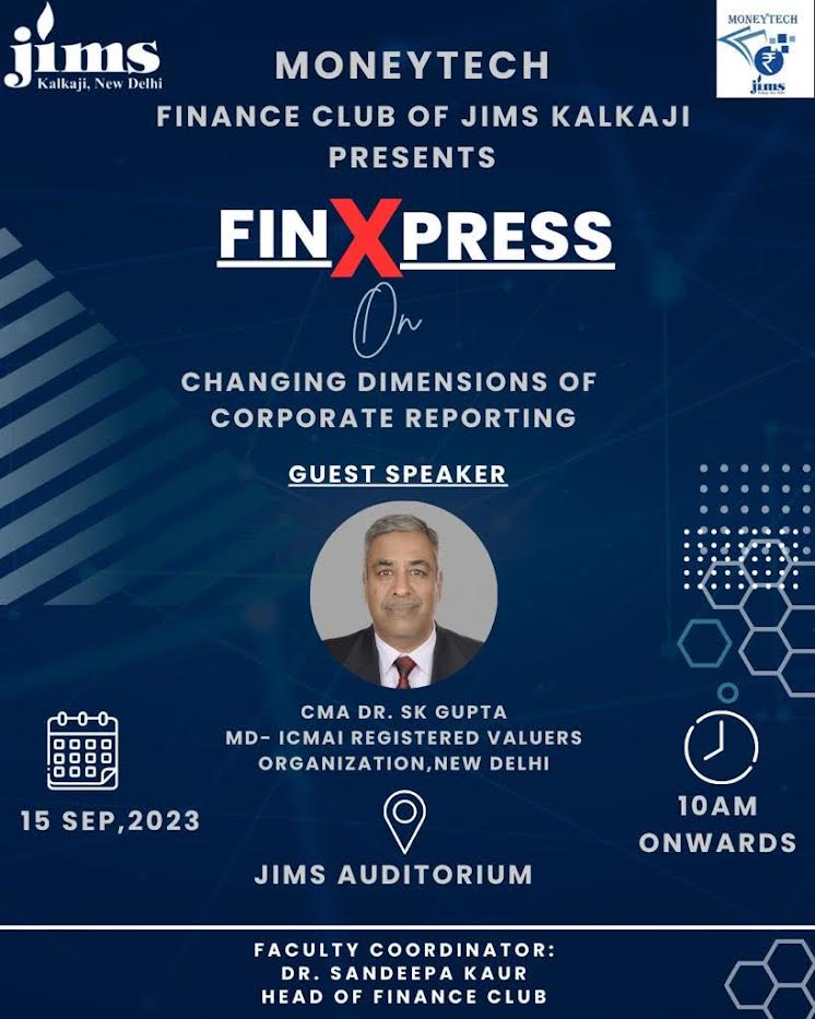 jimskalkaji's tweet image. Get ready to embark on a journey through the world of finance like never before.
Finance Club is all set to launch our new segment FinXpress- The Finance Talk show Unlocking the secrets of finance with Dr. SK Gupta in our very first series of FinXpress.

#FinXpress #moneytech
